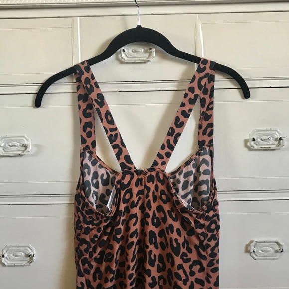 Lovers + Friends / Tina Mini Dress-Bold Cheetah/SZ XS - Picture 6 of 8